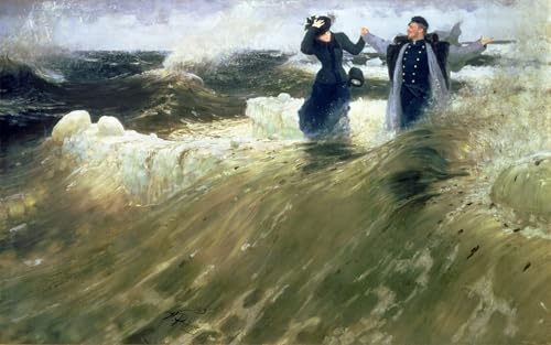 Impression d'art Ilya Répine insuffle un souffle de liberté vintage dans votre grand salon