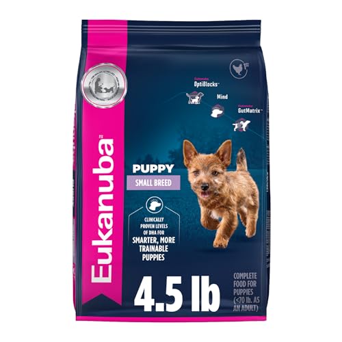 Eukanuba Puppy Small Breed Dry Dog Food, 4.5 lb Bag