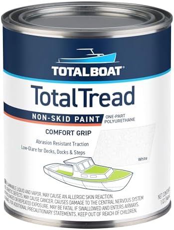 TotalBoat TotalTread Non Skid Deck Paint | Marine-Grade Anti Slip Traction Coating