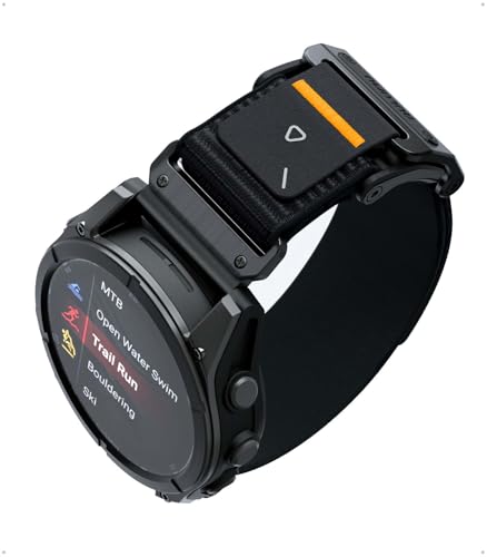 [Aulumu] C11 �K�[�~�� �x���g 26mm �N�C�b�N�����[�X | Garmin�p �x���g �}�O�l�b�g�� | Fenix 8 (51mm) / Fenix 7X (51mm) �Ή� �i�C�����o���h - �N�[���u���b�N