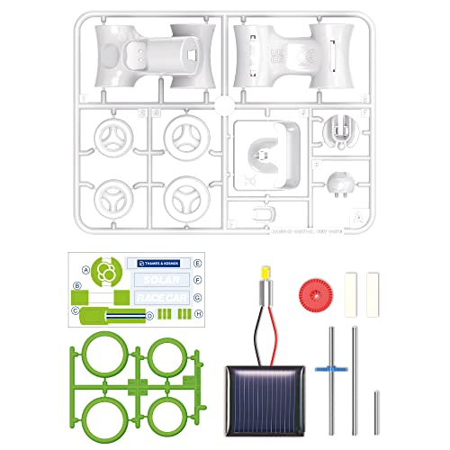 Thames & Kosmos Solar Race Car STEM Experiment Kit | Build a Solar-Powered Race Car | No Batteries Required | Learn About Photovoltaic Technology & Sustainability | Solar Panel Included | for Ages 8+ - Image 2