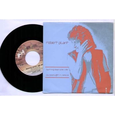 ROBERT PLANT - BURNING DOWN ONE SIDE - 7 inch vinyl / 45