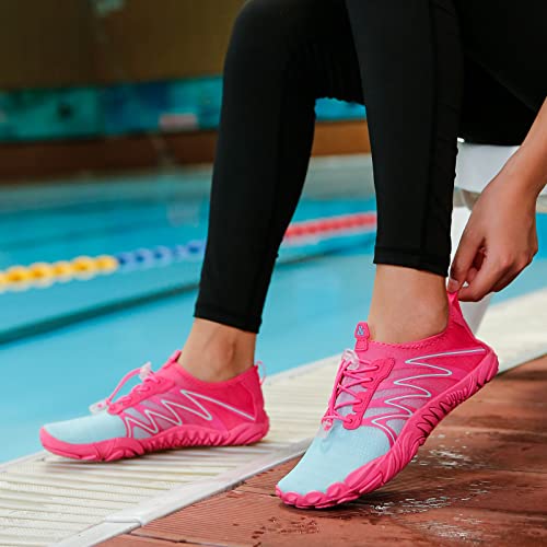 Image of ziitop Water Shoes for Men Women Beach Barefoot Swim Rock Climbing Pool Shoes Socks, Anti-Slip Breathable Quick Dry Lightweight Slip-on, Outdoor Sport Hiking Walking Boating Fishing Diving Surfing
