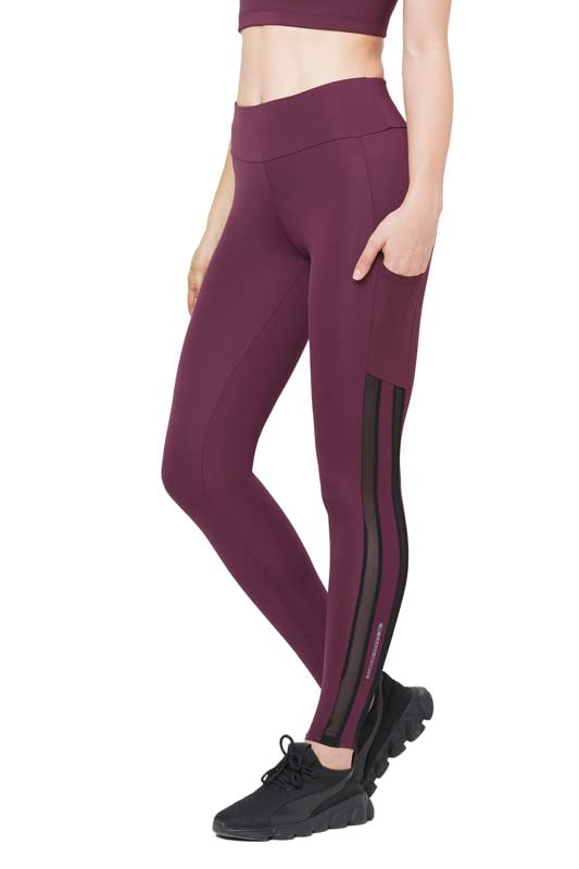 Image of JUST-Dry MESH Panel 7 /8 GO Train Tights