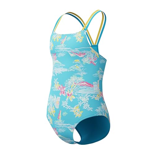 Image of Speedo Girl's Swimsuit One Piece Thin Straps