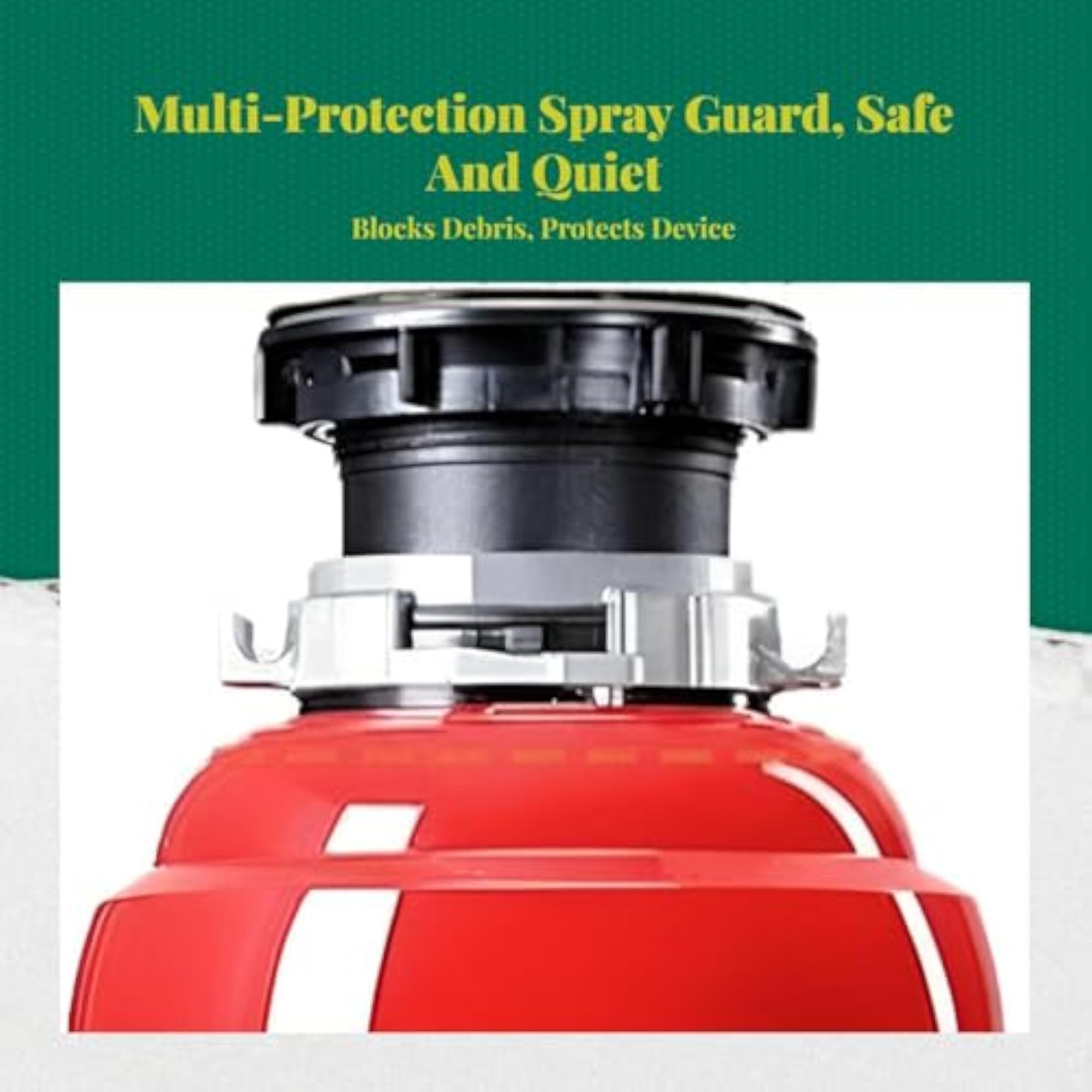 Garbage Disposal Spray Guard, Sink Plug