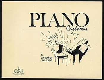 Paperback Piano Cartoons by George Wolfe Book