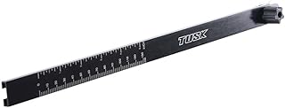 Tusk Sliding Sag Scale – Adjustable Aluminum Tool for Dirt Bike Rear‑Shock Race‑Sag Measurement