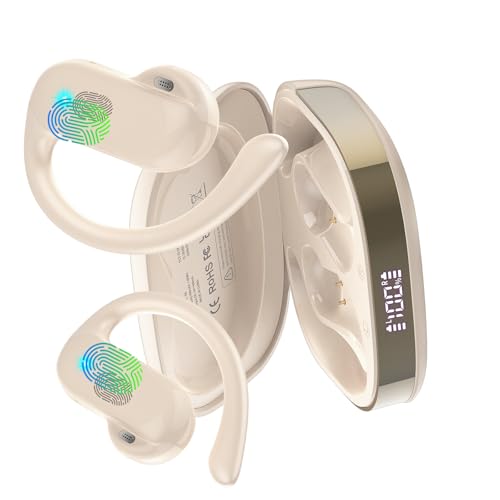 DUSONLAP Auriculares Traductor en Tiempo Real 164 Idiomas, 3 en 1 AI Auriculares Traductor Instantaneo, Negocios, Blanco