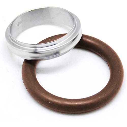 2 Sets Kf-25 Aluminium Wing Nut Hinge Clamp + Kf25 Aluminum Centering Ring With Fkm Viton O-Ring #TOP5