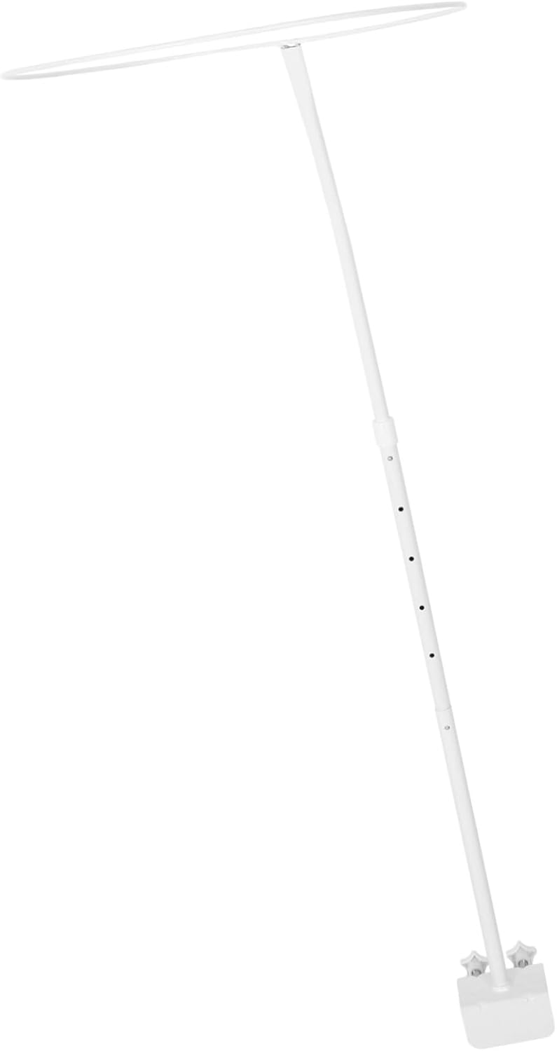 Alipis Mosquito Net Bracket Double Clip Stand for Crib Canopy Holder Strong Load Bearing Mosquito Net Support Rack Practical and Crib Netting Holder for Insect Protection