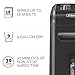 Fellowes Powershred 99Ci 18-Sheet 100% Jam-Proof Heavy Duty Crosscut Paper Shredder Machine for Office and Home, Black/Gray 3229904