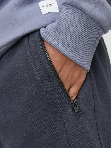 JACK & JONES Erkek JPSTWILL JJAIR SWEAT PANTS NOOS BEX Pantolon, Dark Navy, M - Görsel 7