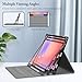 FINTIE Keyboard Case for Samsung Galaxy Tab S10 Lite/ S10 FE/ S9 FE 5G 10.9 Inch/Tab S9 11 Inch with S Pen Holder, Slim Stand Cover Detachable Wireless Bluetooth Keyboard, Composition Book