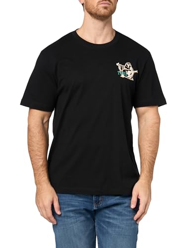 True Religion Men's Crinkle Paint Tee