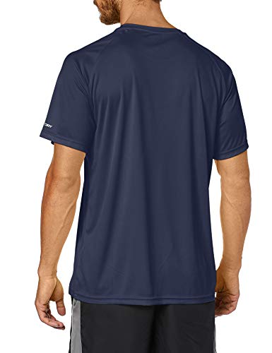 Speedo Raglan Basic, Camiseta De Manga Curta Feminino, Azul (Blue), G