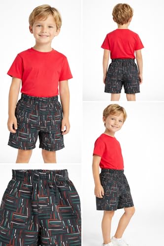 Image of DYCA by Bodycare Kids Cotton Shorts for Boys & Girls | Soft Breathable Summer Shorts | Elastic Waist Casual| Print & Color May Very