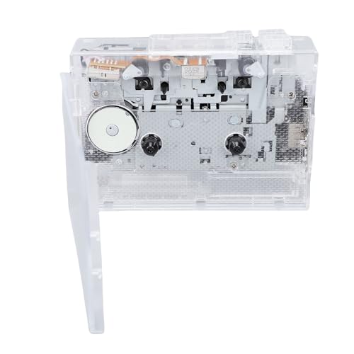 Sxhlseller Kassettenspieler, Tragbarer Kassetten zu MP3 Konverter mit 2 AA Batterien, USB Stromversorgung, 3,5 mm AUX Buchse für Musikwiedergabe, Nostalgische Musikliebhaber