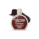 Glaze Supergloss Color Conditioning Gloss With Dispensing Pump – Hydrating Semi-Permanent Color Hair Gloss & Shine Boost – For Dark Brown Hair – 6.4 Fl Oz - Chocolate Gleam