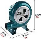 SANNA 220V 40W Schmied Forge Gebläse, Zentrifugal Grillzubehör Gebläseklassische BBQ-Schmiedegebläse – Bild 5