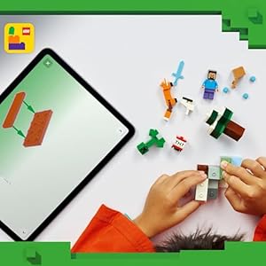 Amazon.co.jp - レゴ® マインクラフト スティーブのタイガの冒険 21583