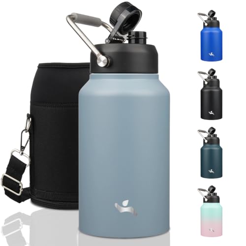 Image of Konokyo 87 oz Insulated Stainless Steel Water Bottle Jug with Handle