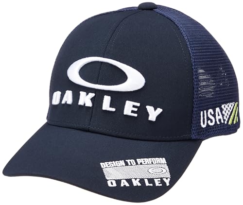 Oakley (オークリー) キャップ FIXED MESH CAP 26.0 メンズ (6AC) FATHOM 通気性 吸汗速乾 メッシュ 抗菌 防臭