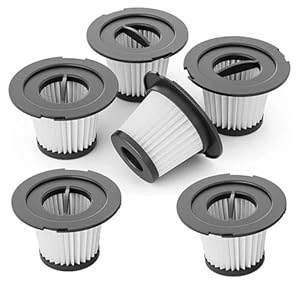 FBHFBHS 6PCS HEPA Filter Ersatz Kompatibel mit ORFELD Akku Staubsauger