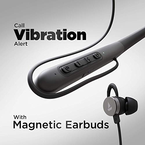 Image of boAt Rockerz 295v2 Wireless Bluetooth in Ear Neckband Headphone with Mic (Active Black)