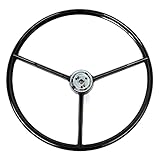 Steering Wheel 3-Spoke Black For 1961-1970 Ford F-100 Pickup Truck
