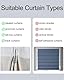 QLEUIFT Curtain Hooks, Stainless Steel Curtain Hooks, Curtain Hooks with 4 prongs, Curtain pleater Hooks, Metal Shower Curtain Hooks for Window Curtains, Door Curtains and Shower Curtains, Pack of 30