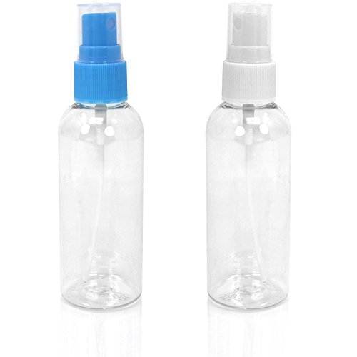 Foto von com-four® 6x Reiseflaschen-Set aus Kunststoff, Leere Handgepäck-Flaschen