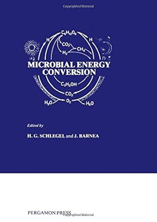 Microbial energy conversion: The proceedings of a seminar