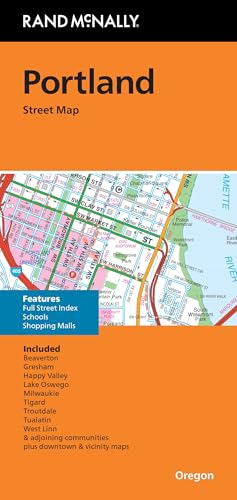 Rand McNally Folded Map: Portland Street Map