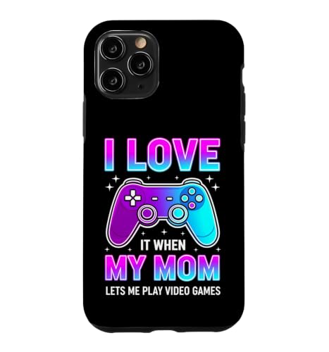�������Ȃ��ƌ����� When My Mom Lets Play Video Games �X�}�z�P�[�X iPhone 11 Pro �p