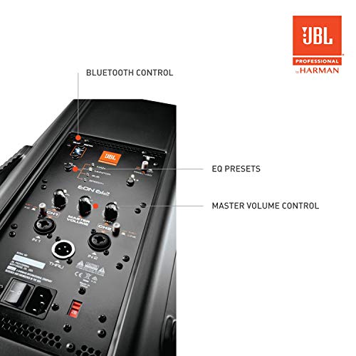 JBL Professional EON612 Portable 2-Way Multipurpose Self-Powered Sound Reinforcement, 12-Inch - Thumbnail 5