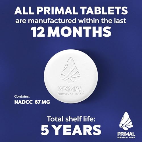 Water Purification Tablets- Water Purifier Tablets for Emergency Water Review product image
