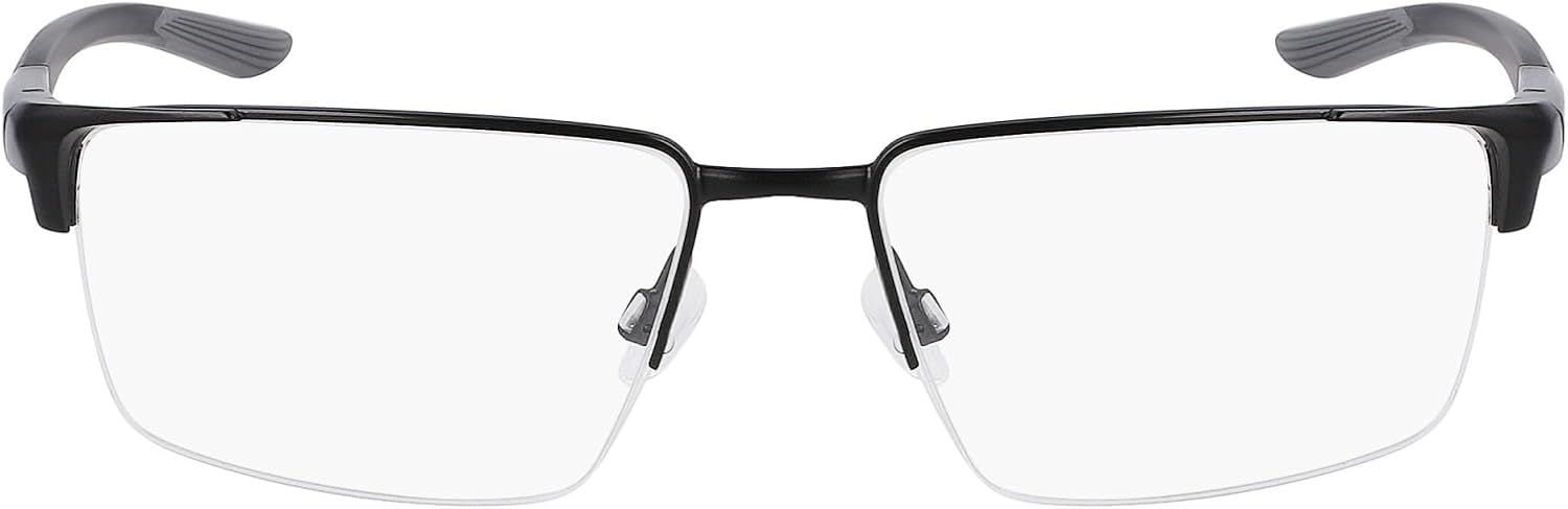 NIKE Eyeglasses 8054 001 Satin Black/Matte Black