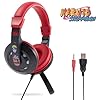 Culture Fly Gaming Headset with Mic – Naruto Wired Headphones with Microphone, LED Lights, Padded Over Ear Computer Headset for PC Gamer, Enhanced Audio, Comfortable Headphones for Gaming Setup - Image 2