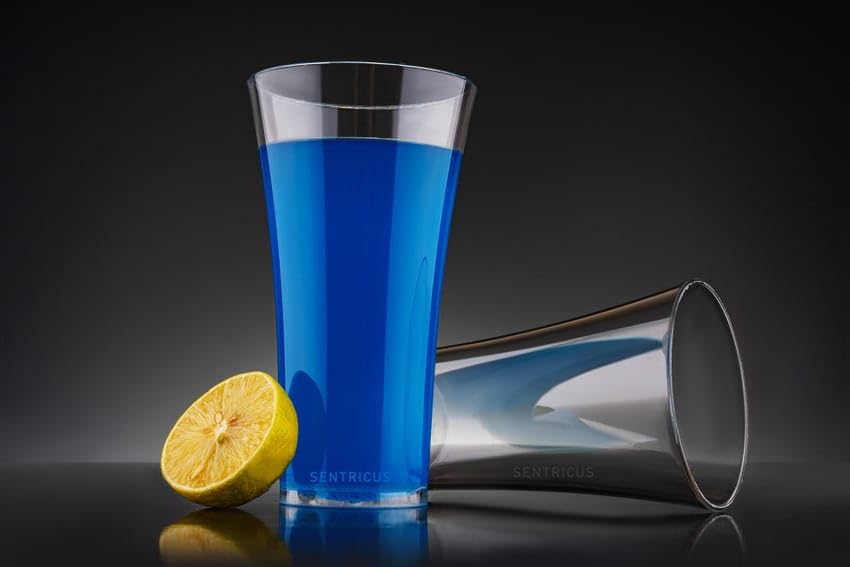 Image of SORATH Premium Clear Plastic Tumbler Glasses | Reusable, Shatterproof, BPA-Free | 16 oz Drinkware for Parties, Events & Everyday Use (12, Pack of 12)