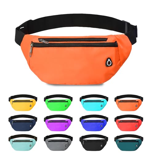 Fanny Pack for Women Men,Crossbody Water Resistant Sports Waist Bag Pack
