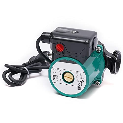 PIOJNYEN Bomba de circulación para calefacción, Bomba de circulación de Agua Caliente, Bomba de Calor, Bomba de calefacción, Bomba G1.5, DN40, 130 mm Bomba de circulación de Aire Acondicionado Cover