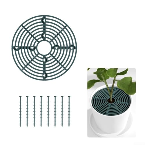 Recinzione per terreno per vasi da fiori, copertura in rete di protezione del suolo, per giardino, 30 cm, 5 pezzi