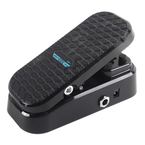 Grobo Volume Wah Pedal Passive Noiseless ABS Guitar Effect Pedal for Amp Black