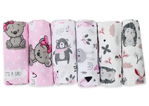 FENSILO Moltontücher, 6er Pack-Flanellwindeln aus 100{c37c9cc3efc7e1d806b8cf00241203479c0e38f3e1ec121ad469ccb00d28cbbd} Baumwolle-80x80cm,Moltonwindel Spucktücher Baby, Spucktuch Flanell Moltontuch Unisex Jungen oder Mädchen Teddybär it’s a Girl Igel FENSILO Moltontücher, 6er Pack-Flanellwindeln aus 100{c37c9cc3efc7e1d806b8cf00241203479c0e38f3e1ec121ad469ccb00d28cbbd} Baumwolle-80x80cm,Moltonwindel Spucktücher Baby, Spucktuch Flanell Moltontuch Unisex Jungen oder Mädchen Teddybär it’s a Girl Igel