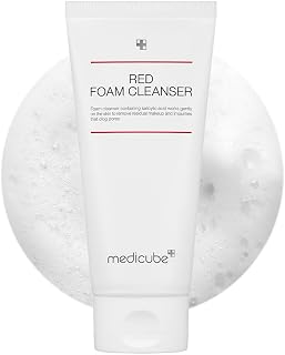 Medicube Red Foam Cleanser 230 ml - Deep Cleansing. Removes Impurities. Regulates S…