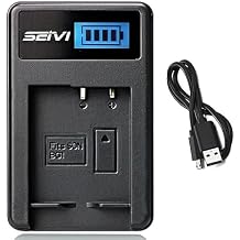Battery Charger for Sony Cyber-Shot DSC-W130, DSC-W150, DSC-W170 Digital Camera