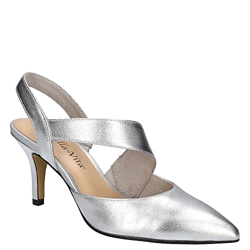 Bella Vita Arabella Womens Pump 7 Cd Us Silver #TOP3