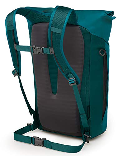 Osprey Packs Transporter Roll Top Laptop Backpack, Westwind Teal