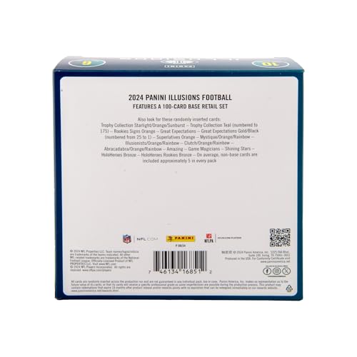 Image of 2024 Panini Illusions Football Trading Cards Mega Box